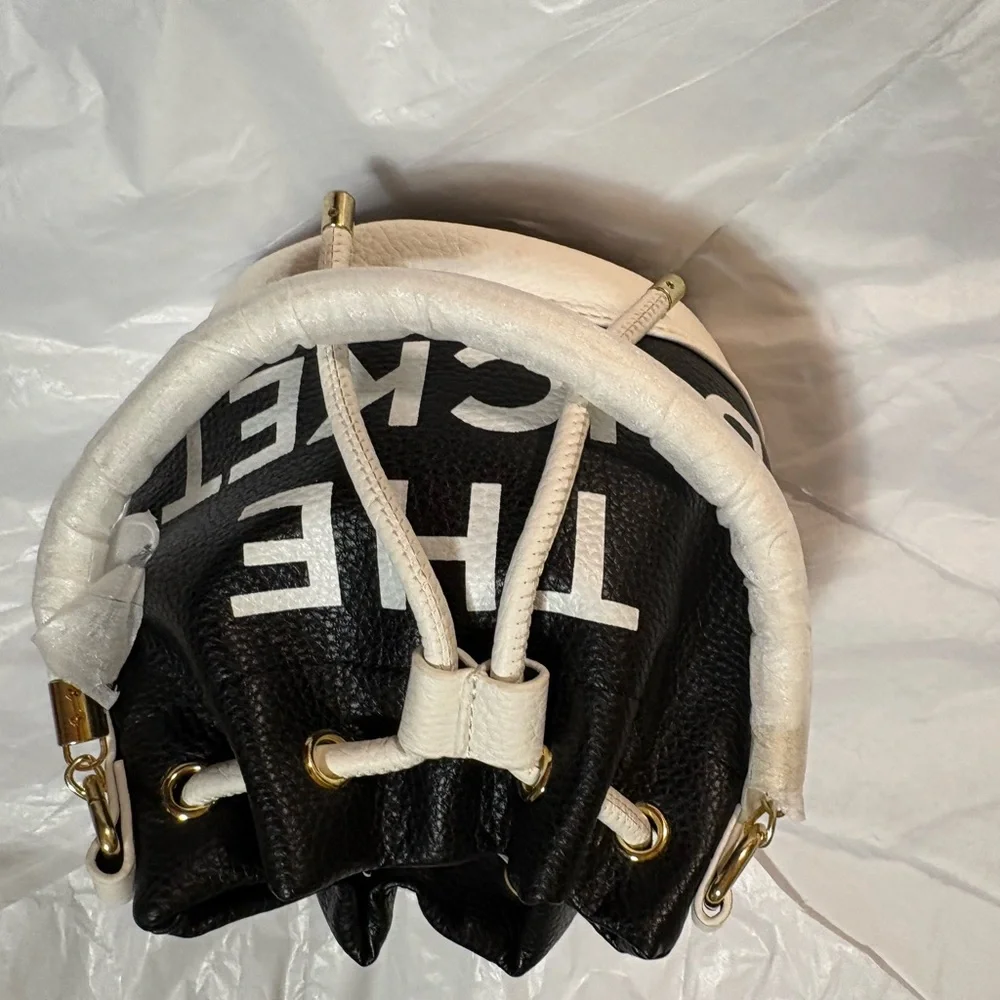 NEW Small/Mini The Bucket - Black & White Bag - Picture 4 of 4
